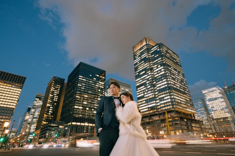 夜景をふたり占め