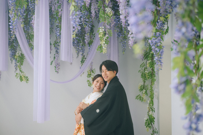 藤花に包まれるひととき