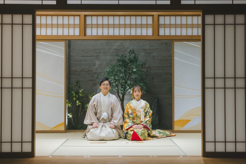 きちんと、でもふたりらしく