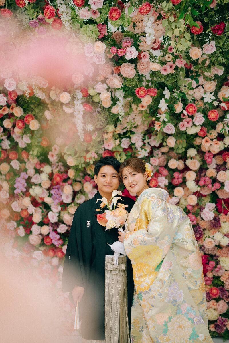 花咲く祝福のひととき