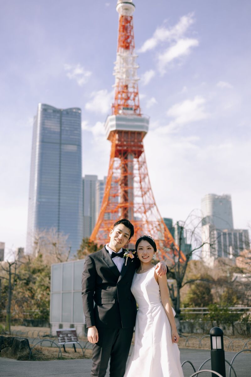 東京タワーの下で、ひとつに