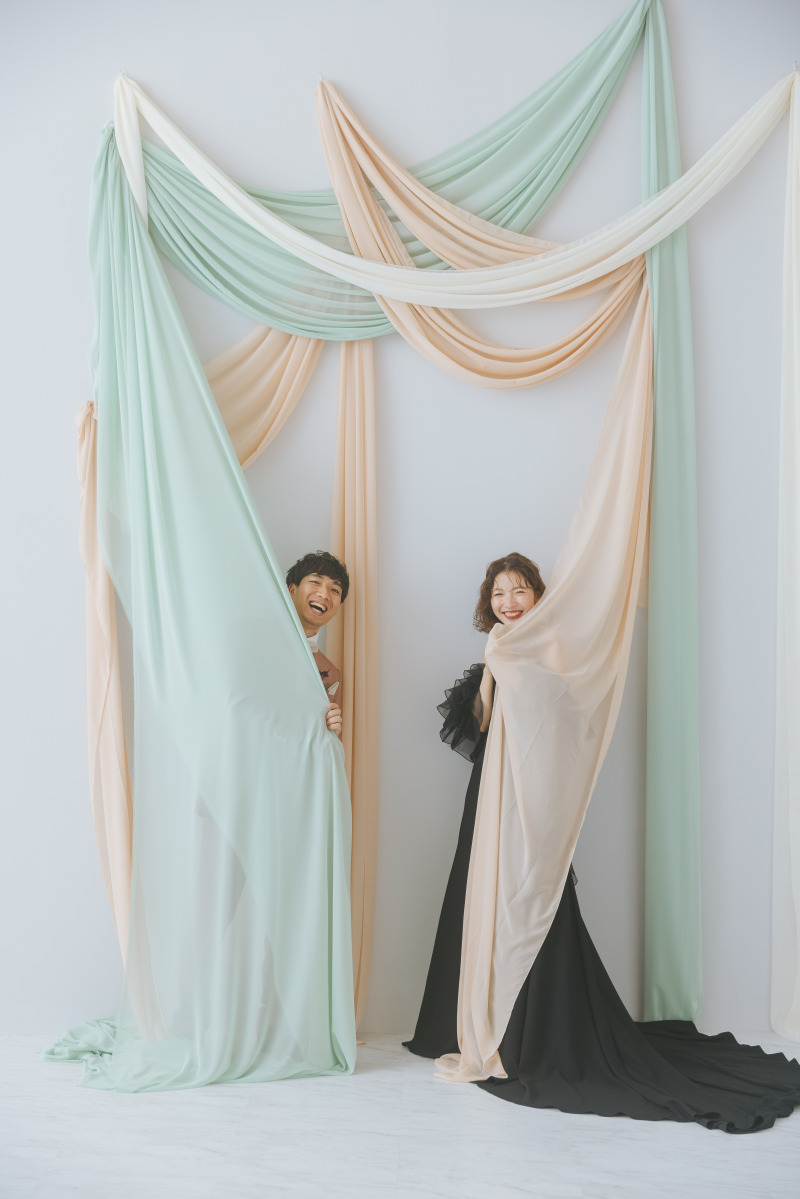 可愛いチュールの装飾と一緒に♪