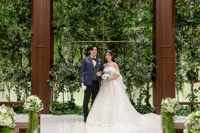 緑に祝福されて