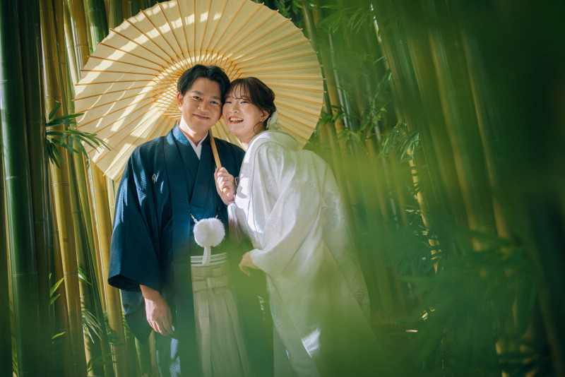 和の彩りに包まれるふたりの時間