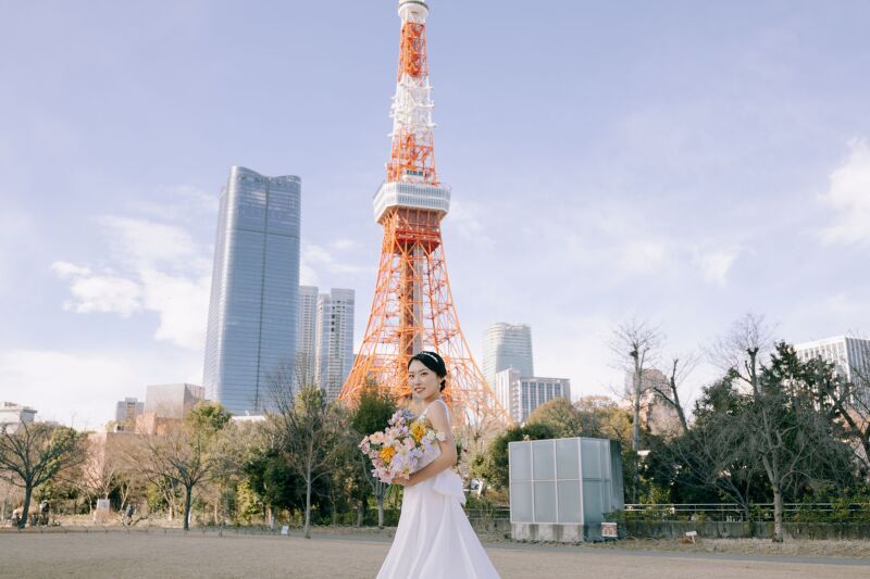 東京タワーと歩む一歩