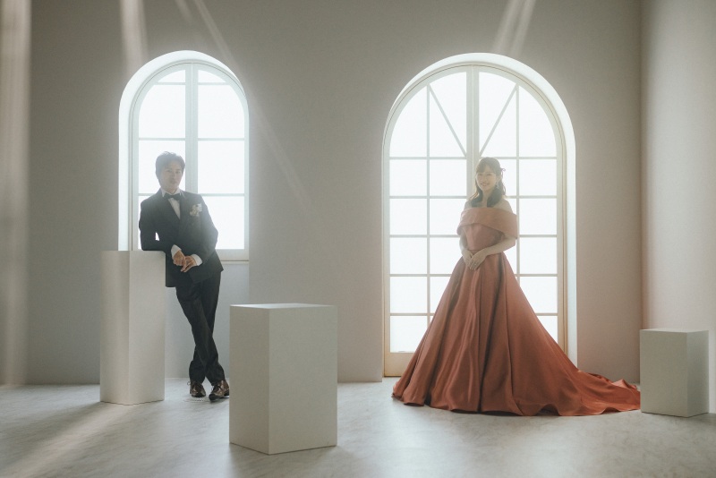 自然と差し込む光を活かした印象的な一枚