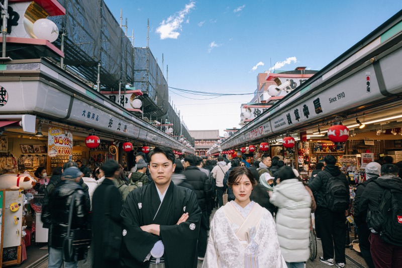 浅草ならではの一枚