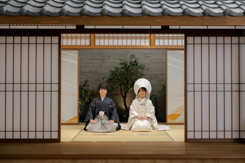 和の趣に包まれて