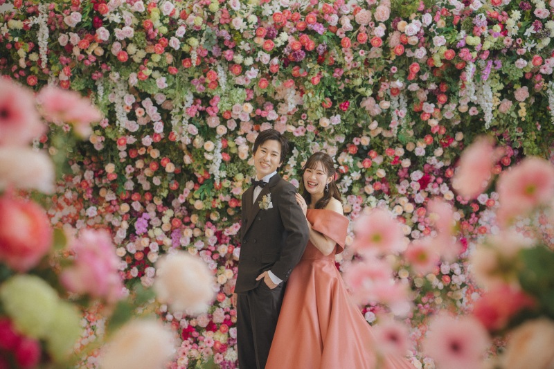 【ドレススタジオ】お気に入りのカラードレスで特別な一枚を。