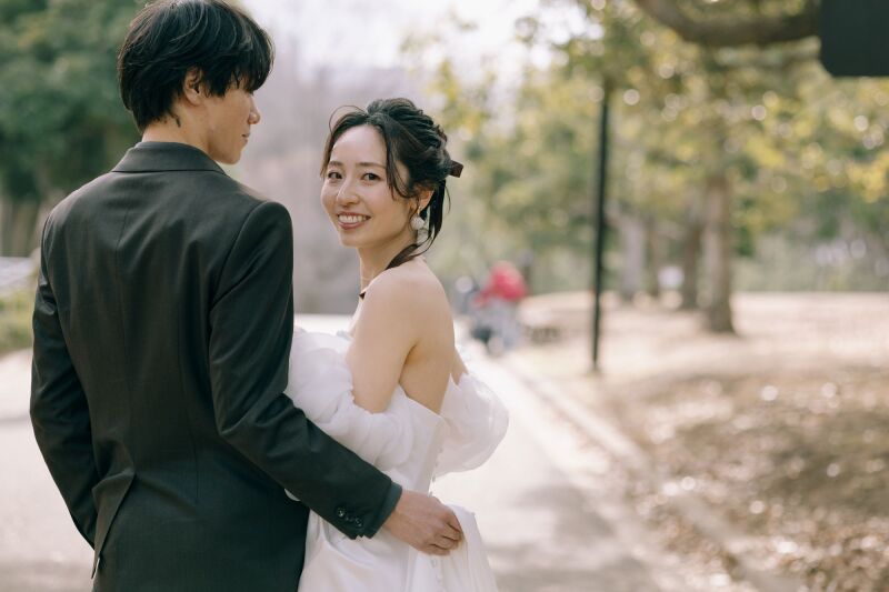 振り返る先に、ふたりの未来