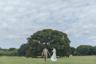 【洋装ロケーション】昭和記念公園での自然に囲まれた一日