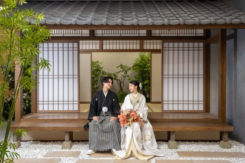 studio clori. TOKYO 新宿店_庭園で撮影できる