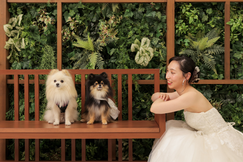 studio clori. TOKYO 新宿店_ペットと一緒に撮影できる