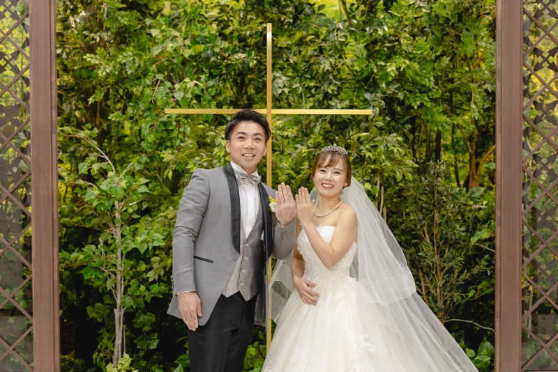 緑に囲まれた自然いっぱいのチャペル(※イメージ)