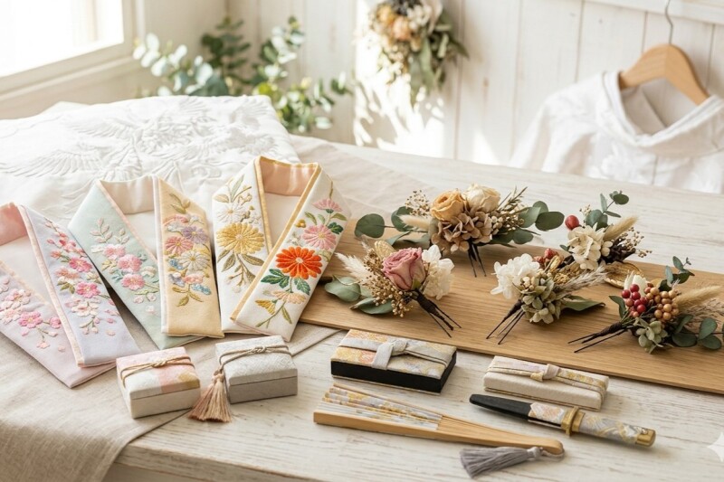 小物で差がつく。白無垢&times;トレンドの最旬コーデ。