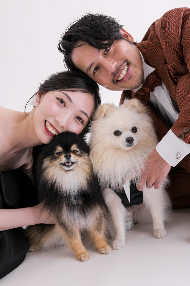 studio clori. TOKYO 新宿店_ペットと一緒に撮影できる