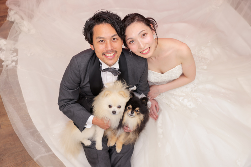 studio clori. TOKYO 新宿店_ペットと一緒に撮影できる