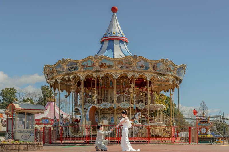 ふたりにとっての思い出の場所を特別な一枚で残す