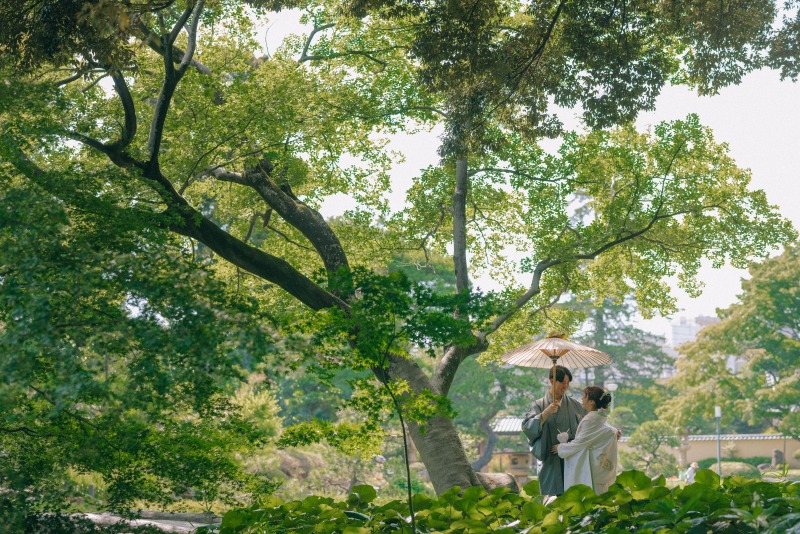 【和装がお得に叶う♪】屋内庭園スタジオ+和装ロケーションプラン♪衣裳2着目無料!全カットデータ付き★色打掛も選べる!