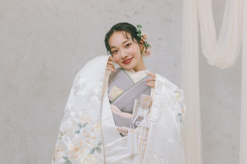 【アルバム付き和装プラン】撮影料+ヘアメイク+ドレス＆小物+ アルバム6P付★