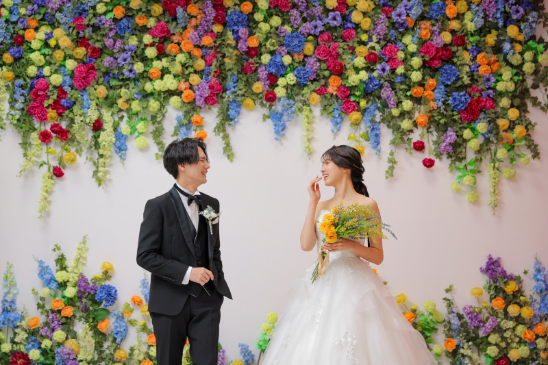 【セットプランがお得♪】チャペルスタジオ+ドレスロケーションプラン♪衣裳2着目無料!全カットデータ付き★カラードレスも選べる!