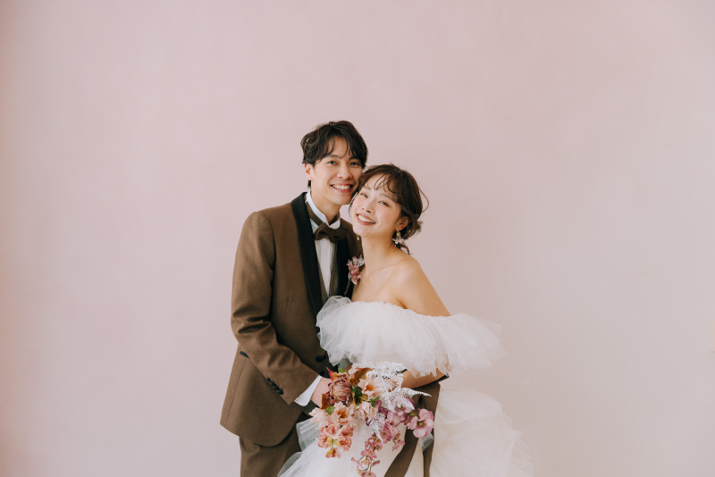 フォトレイト限定！【ベーシック洋装プラン】撮影料+ヘアメイク+ドレス＆小物+ 全カットデータ付き★