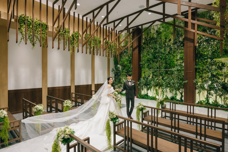 ※衣裳2着目無料!【本格チャペルスタジオで特別な時間を】チャペルフォトプラン◆撮影全データプラン付