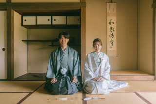 松聲閣と池が織りなす趣ある空間。 都心で叶える、静寂に包まれた本格和装ロケーション