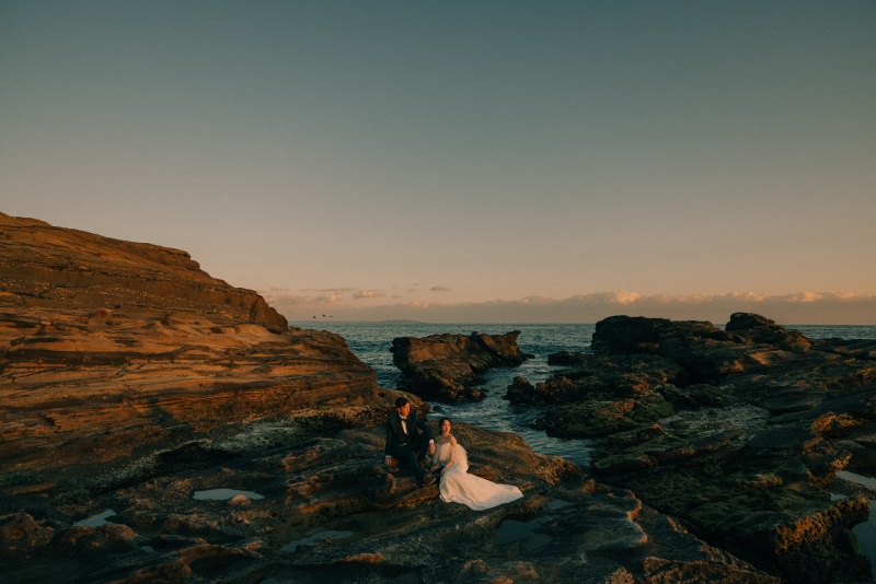 【自然がいっぱい♪】城ヶ島ドレスロケーション撮影プラン◆全カットデータ+ヘアセット&メイク+移動費込み♪