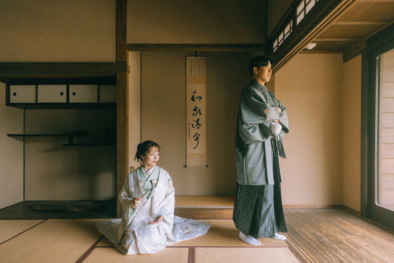 【日本家屋での撮影♪】肥後細川庭園ロケーションフォトプラン◆全150カットデータ+ヘアメイク＆セット付