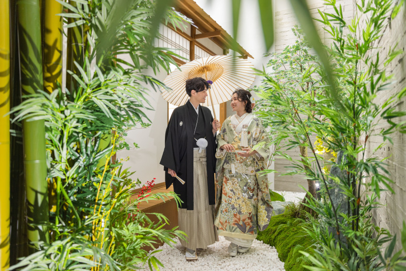 【和装もドレスも♪】和装スタジオ＋ドレスロケーションプラン◆全カットデータ+花嫁ヘアメイク込