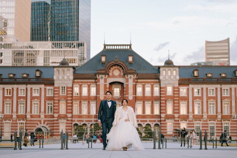 【一番人気♪】東京駅周辺ドレスロケーションプラン◆全200カットデータ+ヘアセット&メイク・移動費込み