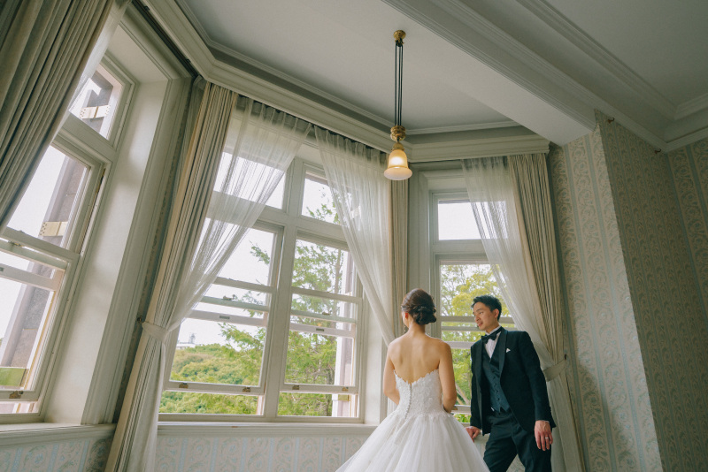 【クラシカルな雰囲気で写真が残せる空間♪】旧古河庭園ドレスロケーションプラン◆全カットデータ+ヘアメイク込み