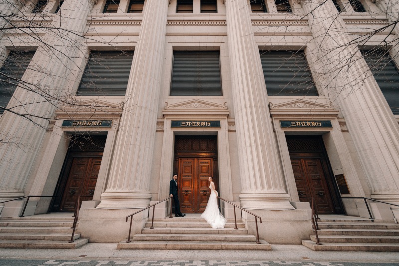 【歴史的建築など雰囲気のある写真】日本橋ドレスロケーションプラン◆全150カットデータ+ヘアセット&メイク付き