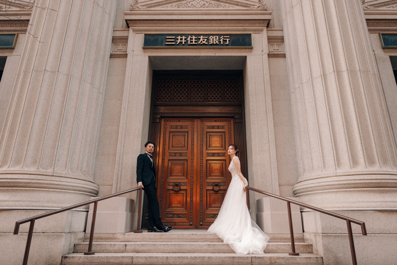 【歴史的建築など雰囲気のある写真】日本橋ドレスロケーションプラン◆全150カットデータ+ヘアセット&メイク付き