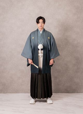 グリーンぼかし-黒金