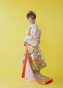 白地さがら刺繍