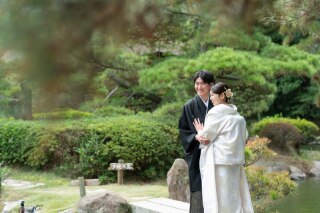 WEDDING PHOTO STUDIO Uni_ロケーション✖️和装