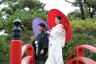 WEDDING PHOTO STUDIO Uni_ロケーション✖️和装