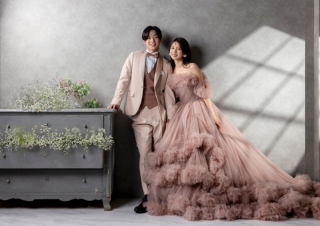 WEDDING PHOTO STUDIO Uni_スタジオ✖️カラードレス