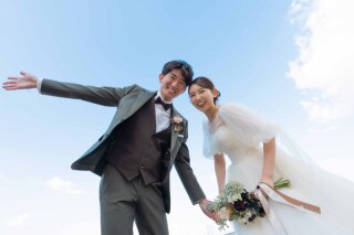 WEDDING PHOTO STUDIO Uni_ロケーション✖️ウエディングドレス