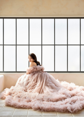 WEDDING PHOTO STUDIO Uni_スタジオ✖️カラードレス