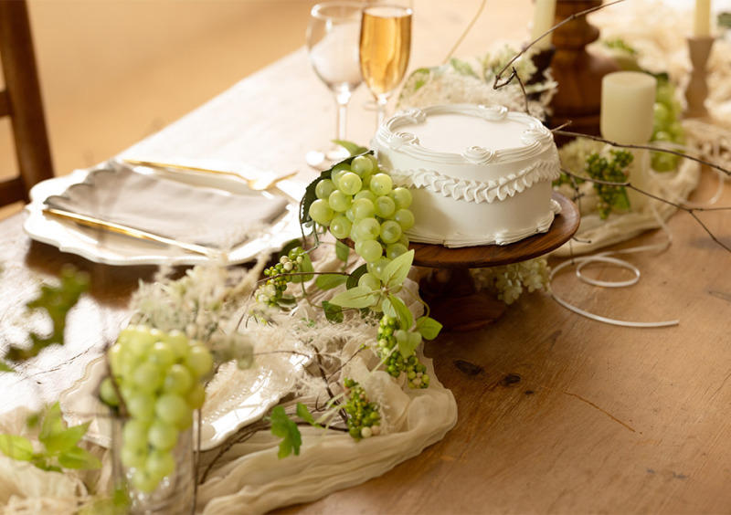 NEW！！【フォト＋会食】PLAN〈洋装1点・6名様〉　★衣裳を着たまま食事会