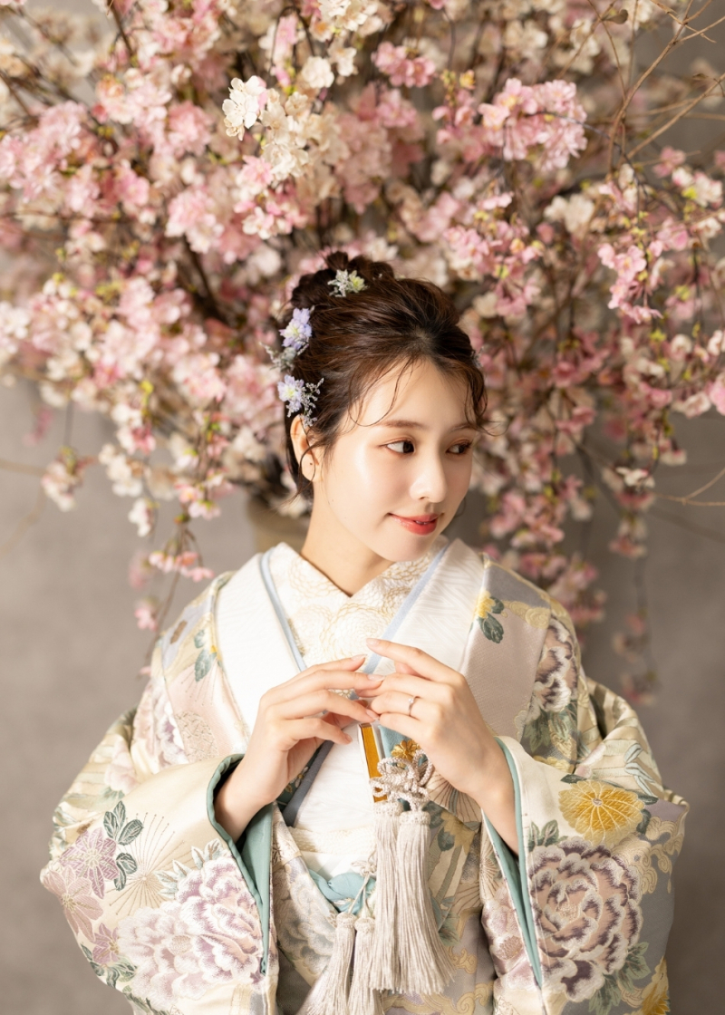 【限定5組】衣裳1点グレードアップ(10万円分)無料！〈和装1点＋洋装2点〉COUTURE PLAN＋ロケーション撮影 き