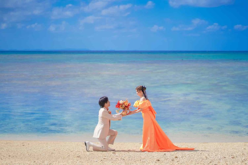 空と地上の両軸で残す。一生モノの感動プロポーズ。