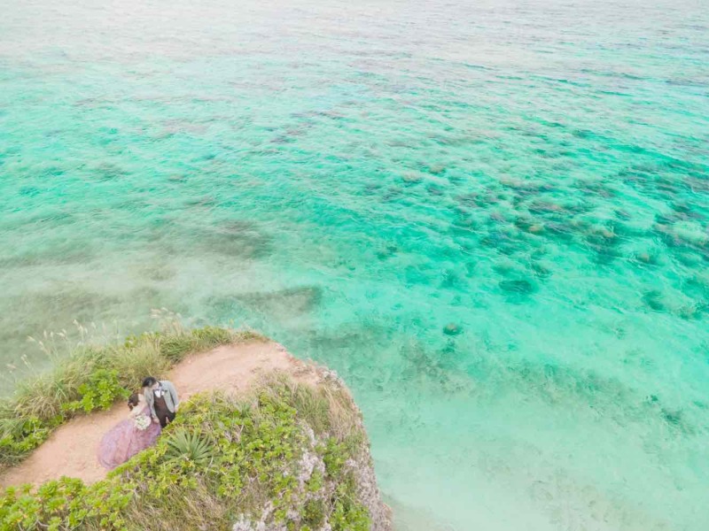 もちろんドローンで壮大なビーチ撮影も♪^_^
