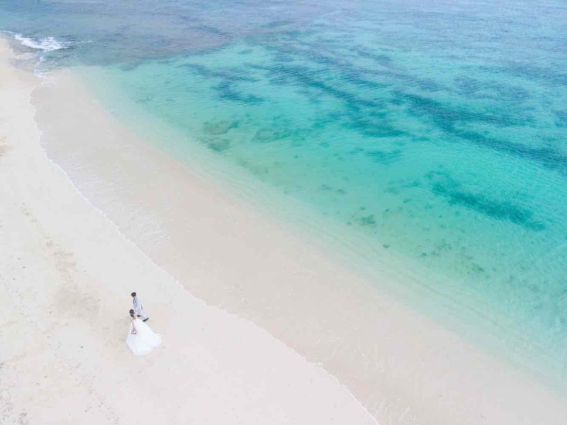 ザネー浜での撮影プランスタートです。