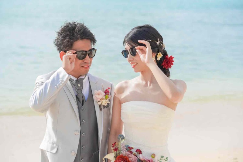 サングラスなどを使用して撮影するのもGood！！