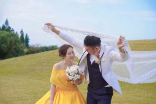 チャペル&ビーチ/ドレス2着での撮影プラン