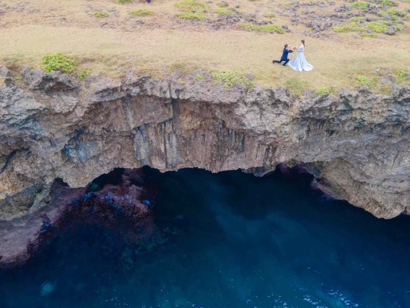 ダイナミックなロケーションでのプロポーズ！